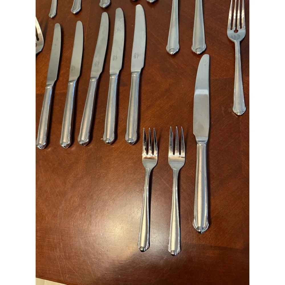 Mikasa Gerald Patrick 18-8 Stainless Steel Flatware Set